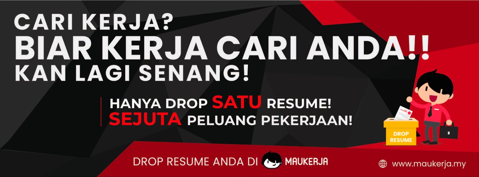 Drop Resume Maukerja